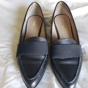 BCBGeneration Jo Flat Loafers Solid Black Size 8